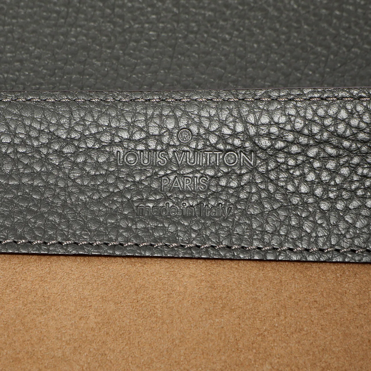 Louis Vuitton Anthracite Taurillon Arsene Backpack