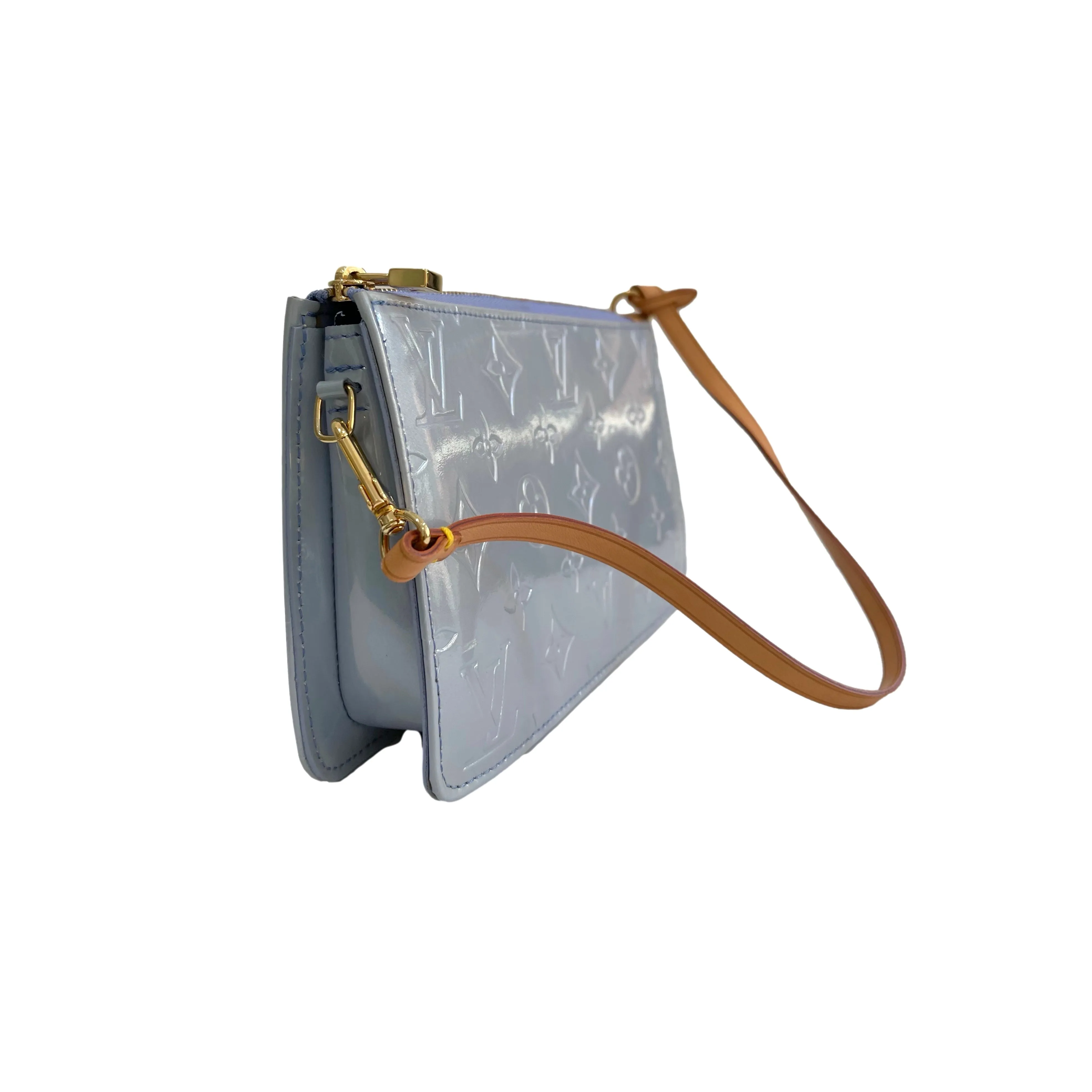 Louis Vuitton Baby Blue Vernis Shoulder Bag