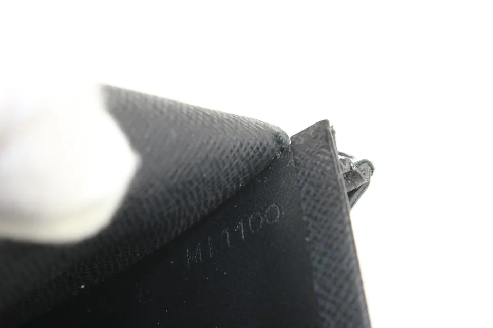 Louis Vuitton Black Damier Graphite Modulable Long Snap Wallet 140lv729