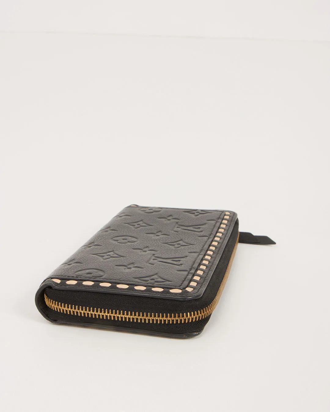 Louis Vuitton Black Empreinte Monogram Zippy Wallet
