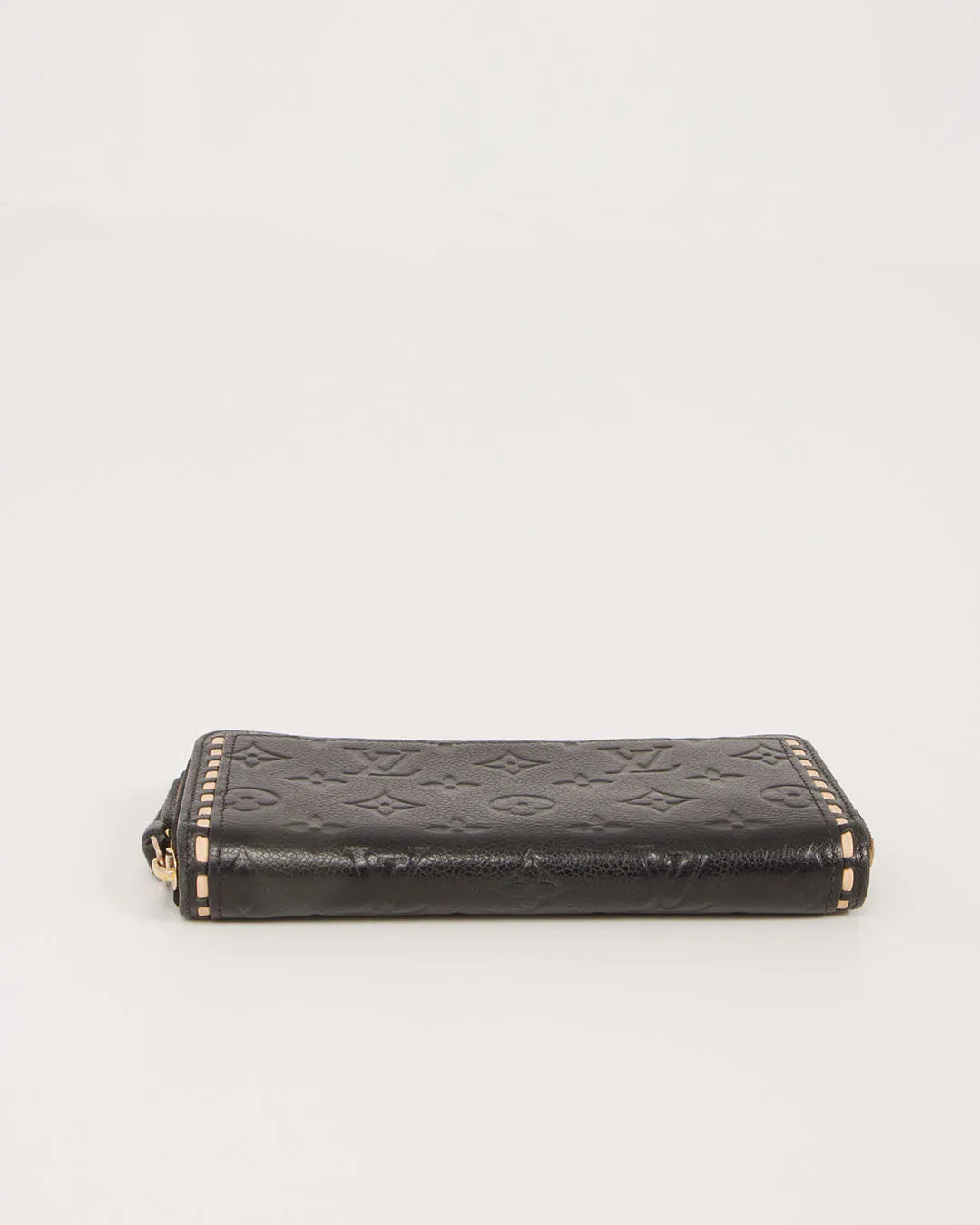 Louis Vuitton Black Empreinte Monogram Zippy Wallet