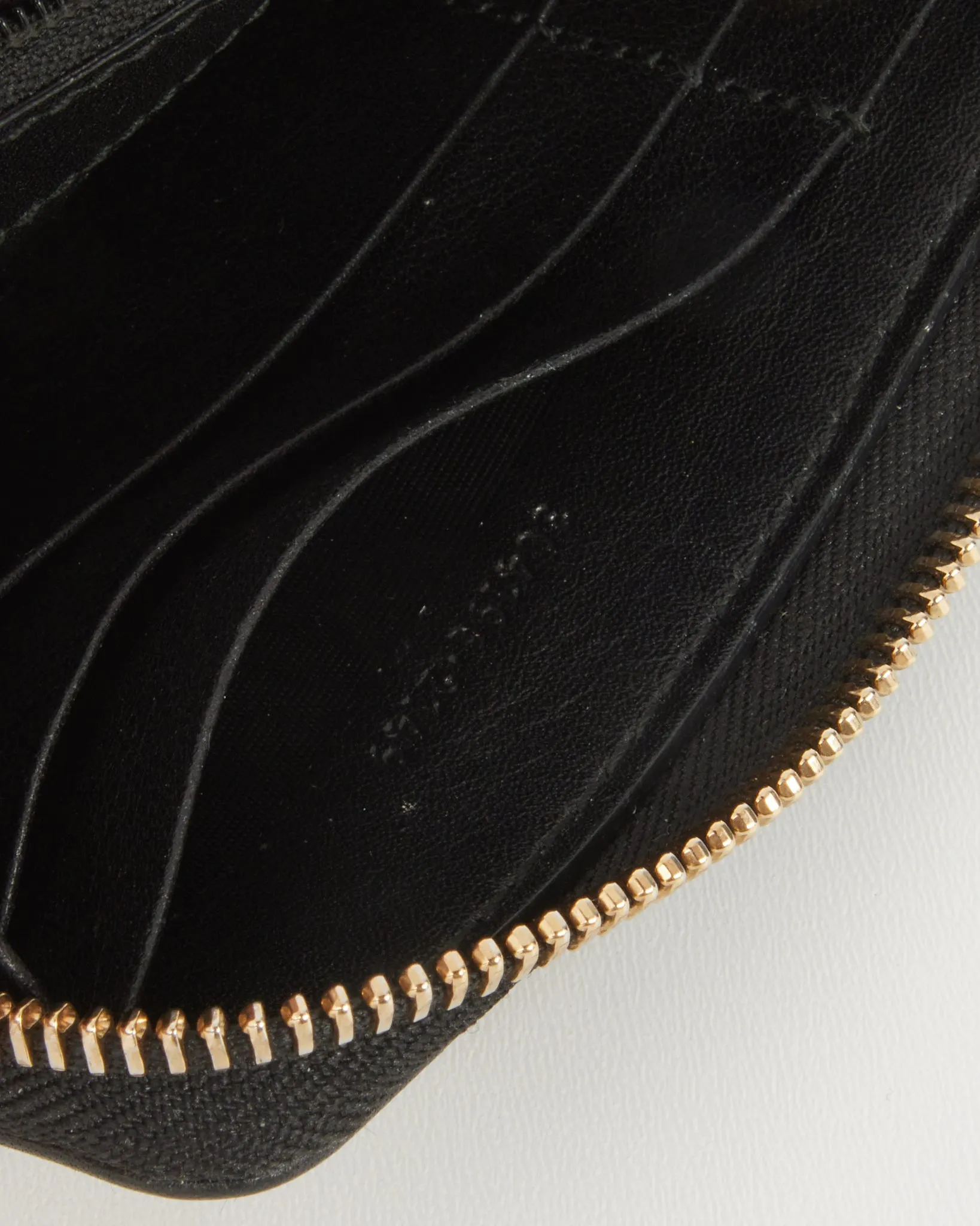 Louis Vuitton Black Empreinte Monogram Zippy Wallet