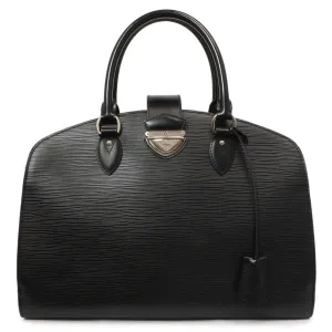 Louis Vuitton Black Epi Pont-Neuf GM
