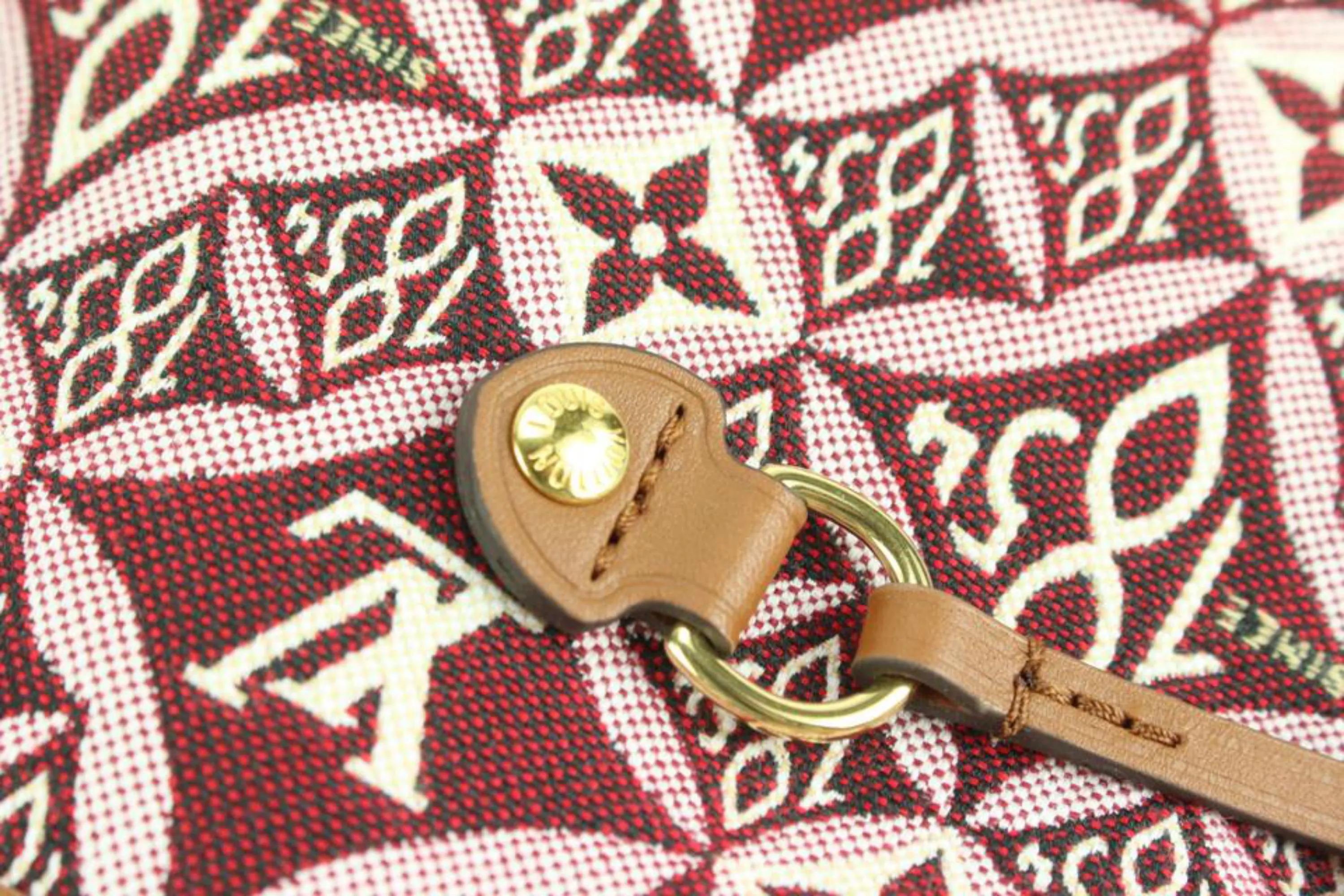 Louis Vuitton Bordeaux Monogram Since 1854 Neverfull MM Tote 23lz53s