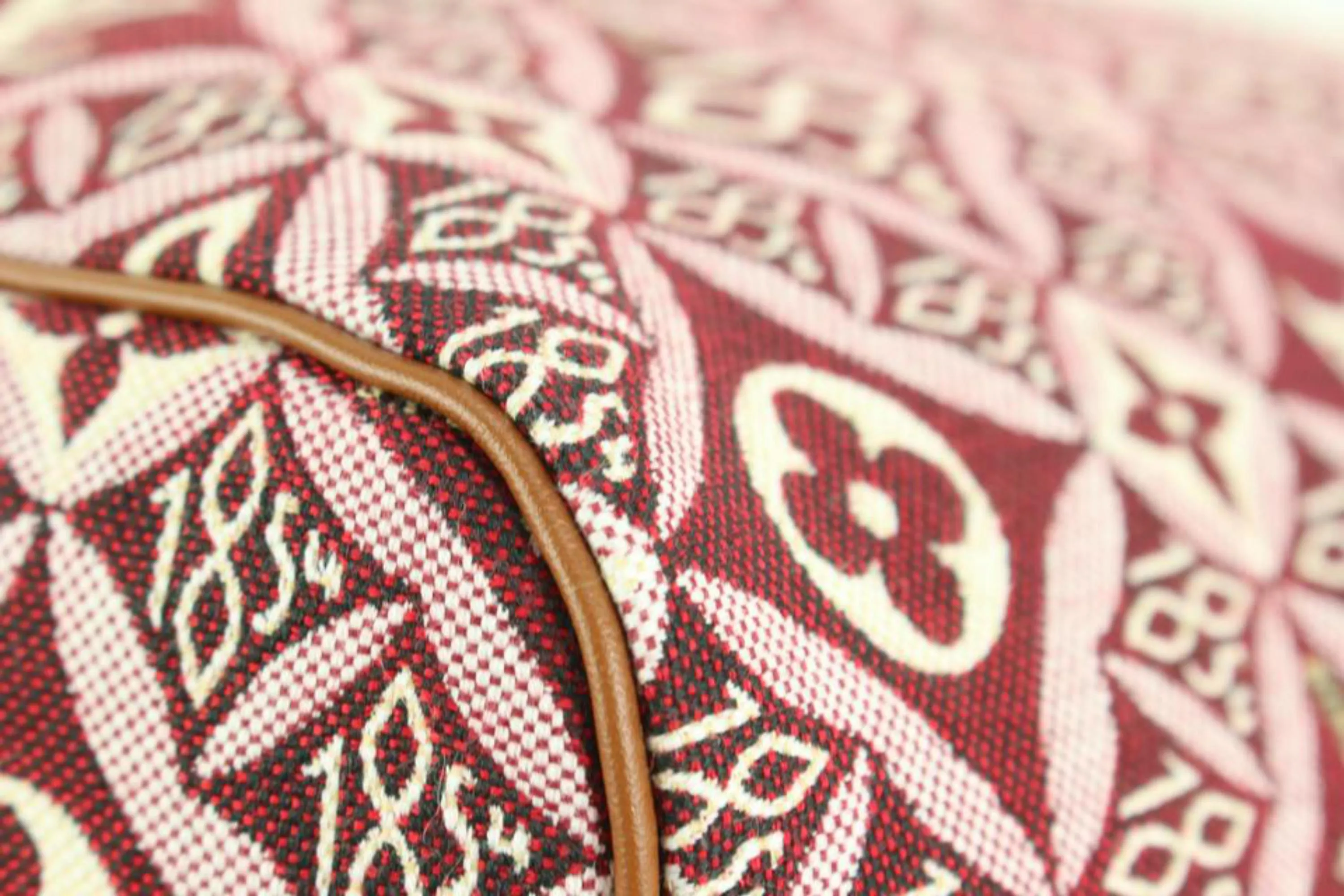 Louis Vuitton Bordeaux Monogram Since 1854 Neverfull MM Tote 23lz53s