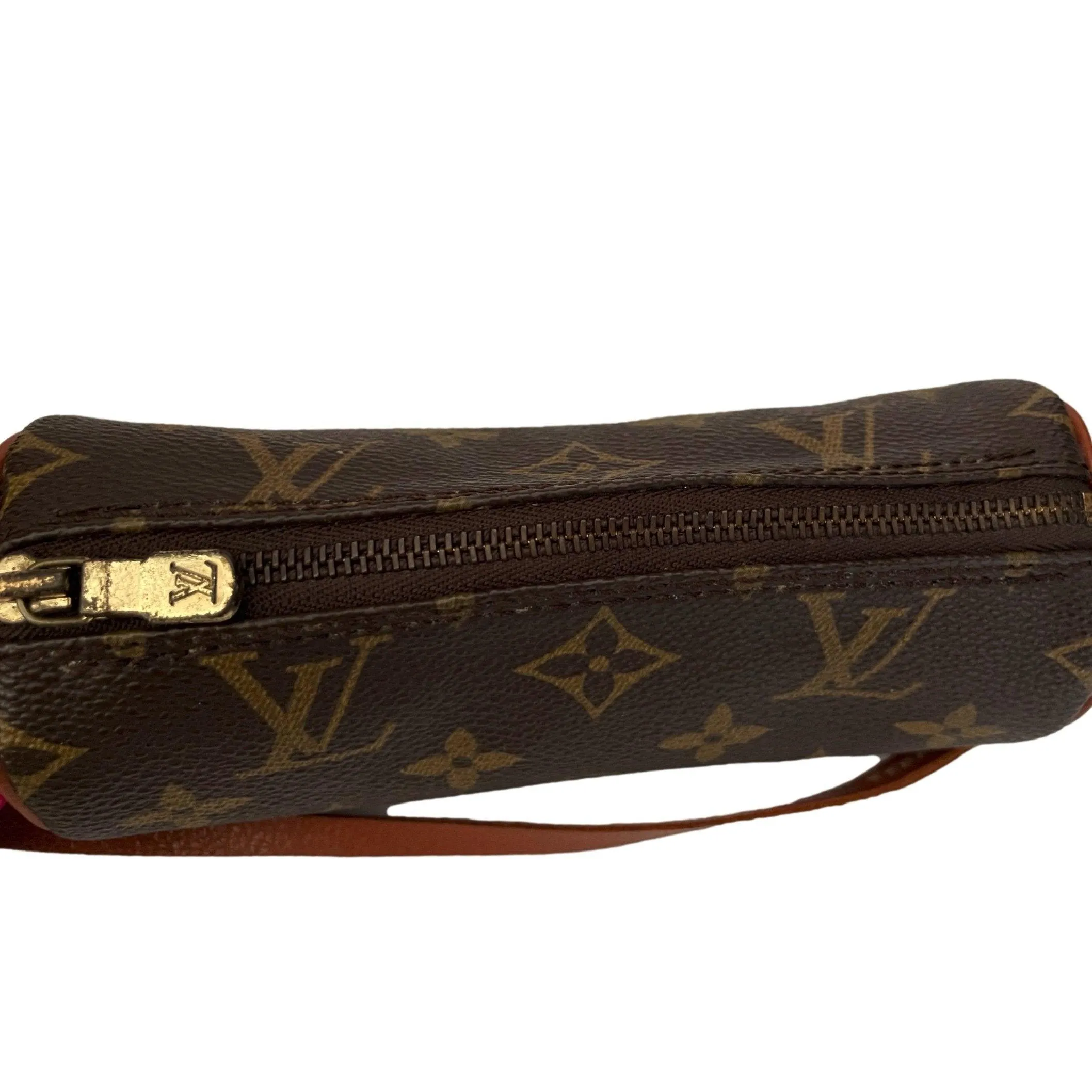 Louis Vuitton Brown Monogram Micro Cylinder Bag