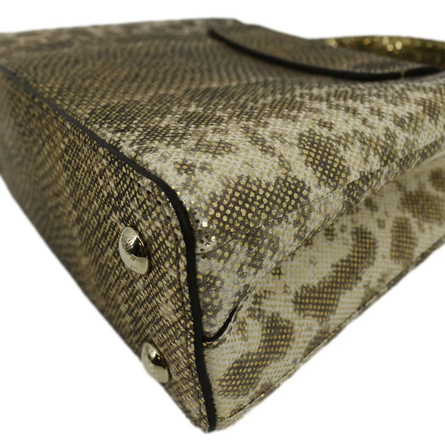 LOUIS VUITTON Capucines Mini Karung Skin Leather Shoulder Bag Full Moon