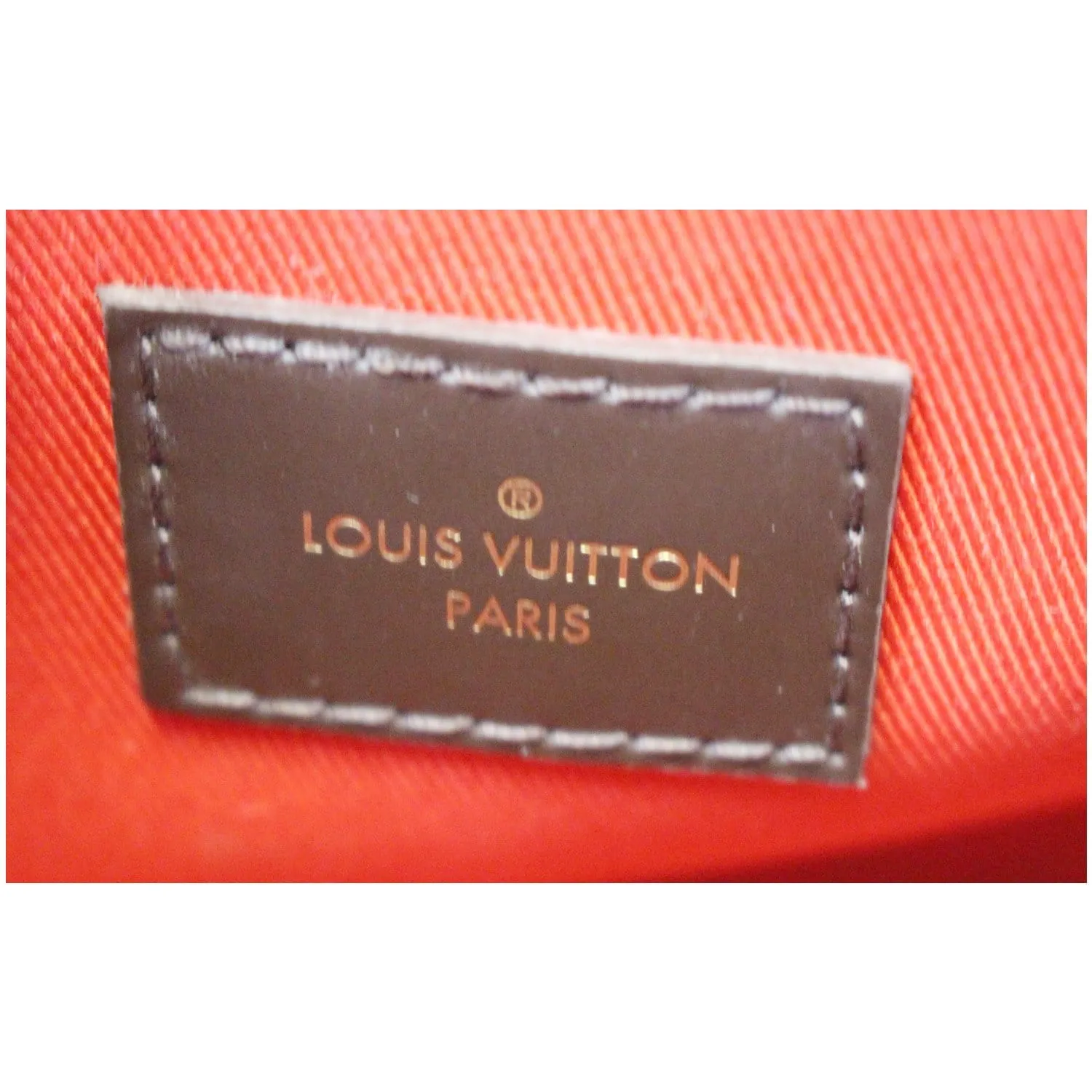 LOUIS VUITTON Croisette Damier Ebene Shoulder Crossbody Bag Brown