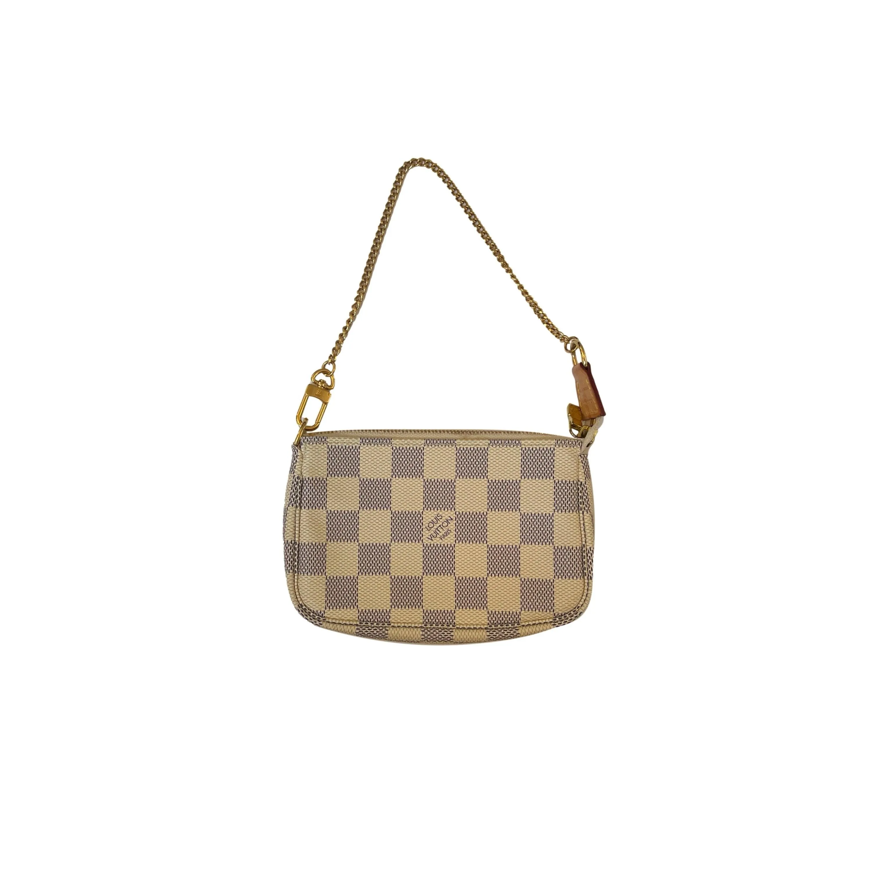 Louis Vuitton Damier Azur Mini Pochette Bag