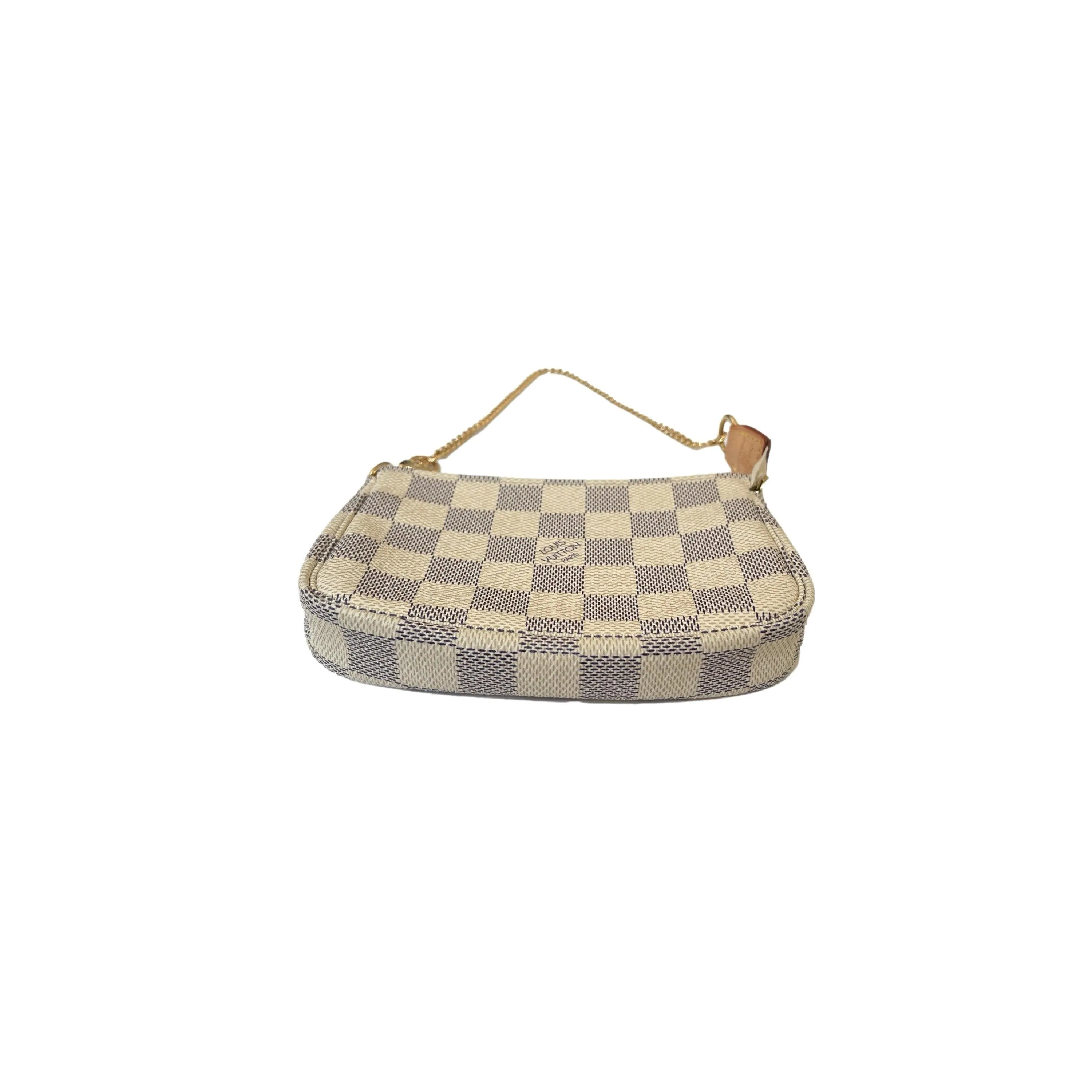 Louis Vuitton Damier Azur Mini Pochette Bag