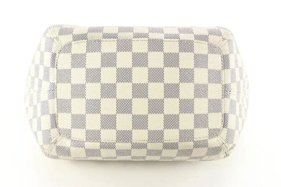 Louis Vuitton Damier Azur Salina PM Tote Shoulder Bag 40lk76s