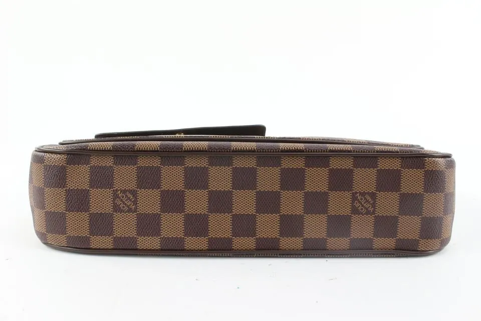 Louis Vuitton Damier Ebene Aubagne Pochette Shoulder Bag 1221lv21