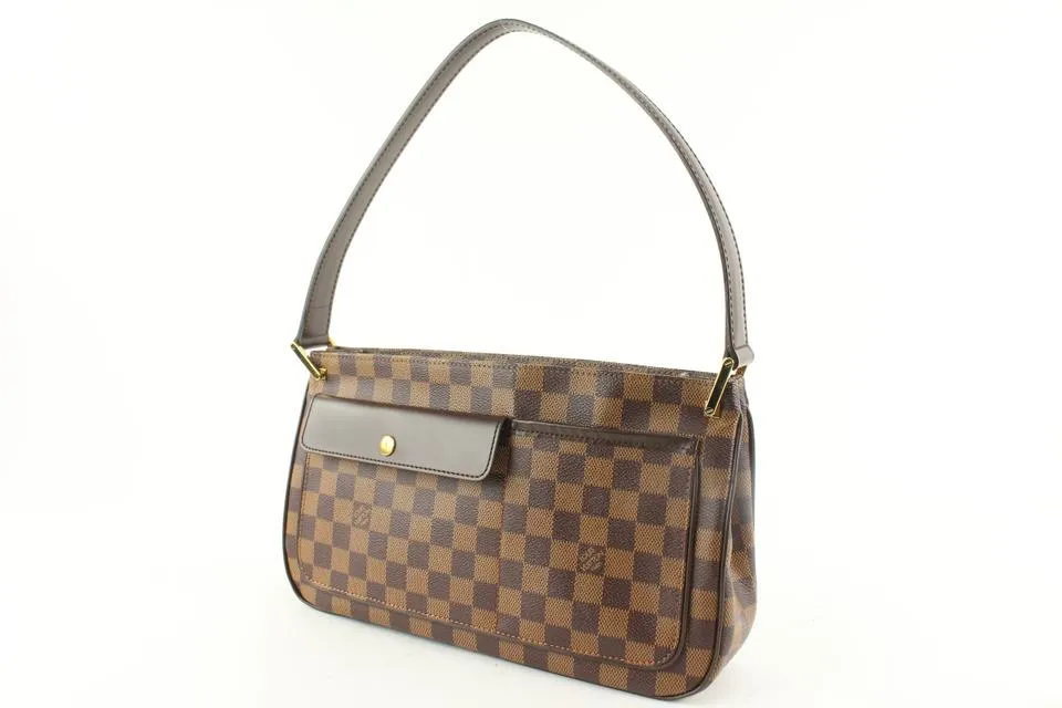 Louis Vuitton Damier Ebene Aubagne Pochette Shoulder Bag 1221lv21