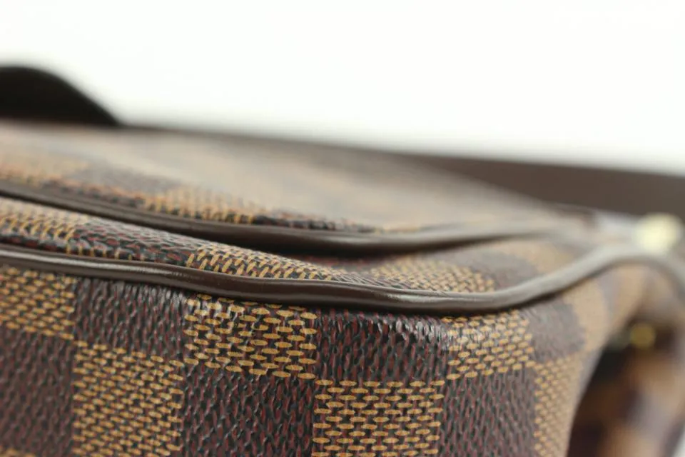 Louis Vuitton Damier Ebene Aubagne Pochette Shoulder Bag 1221lv21