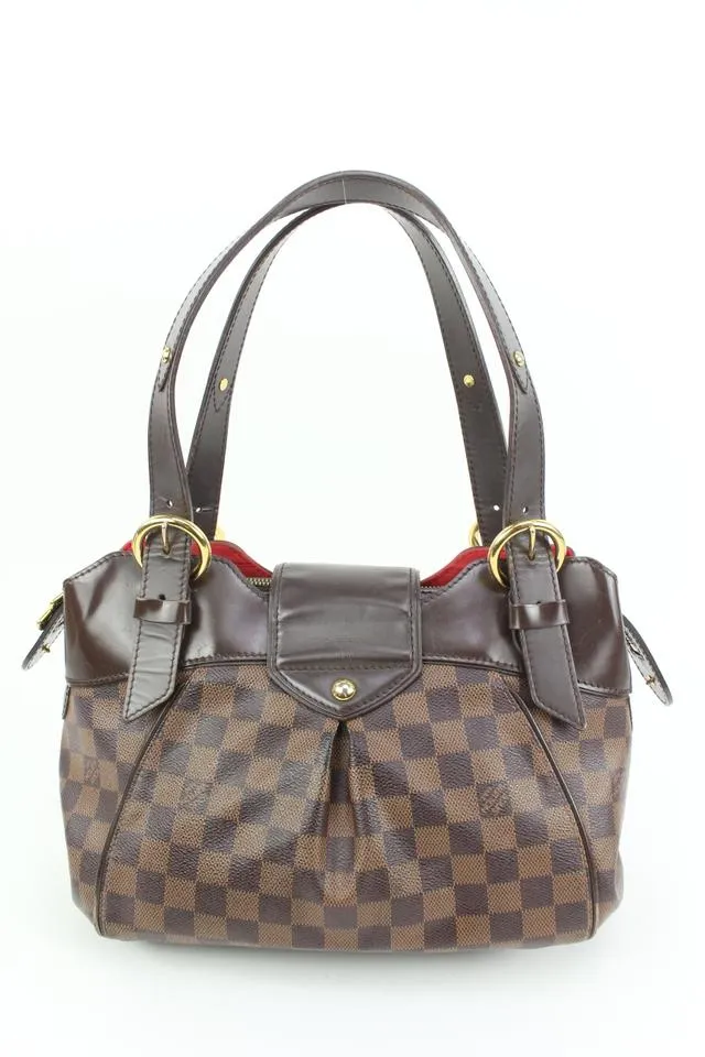 Louis Vuitton Damier Ebene Sistina PM Shoulder Bag 75lk328s
