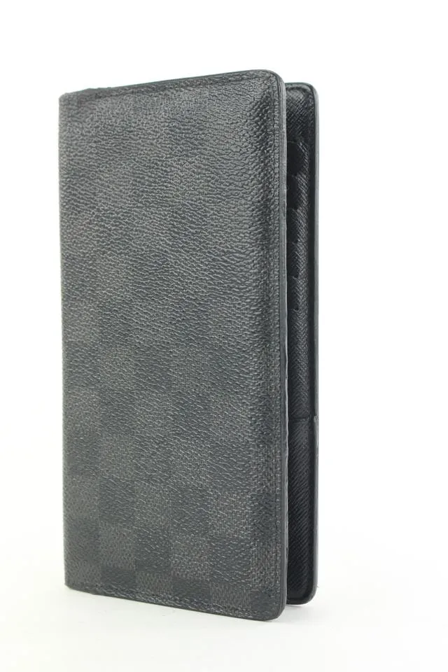 Louis Vuitton Damier Graphite Brazza Wallet Long Flap 319lvs517