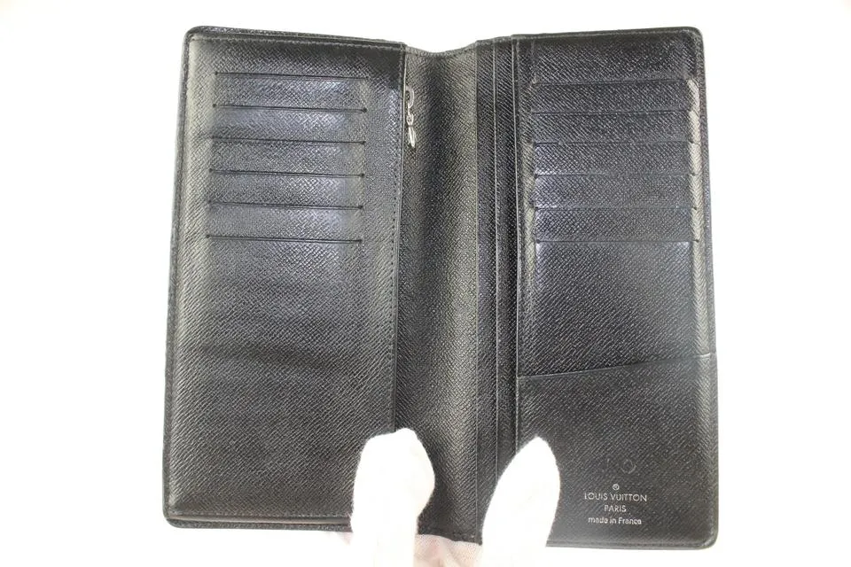 Louis Vuitton Damier Graphite Brazza Wallet Long Flap 319lvs517
