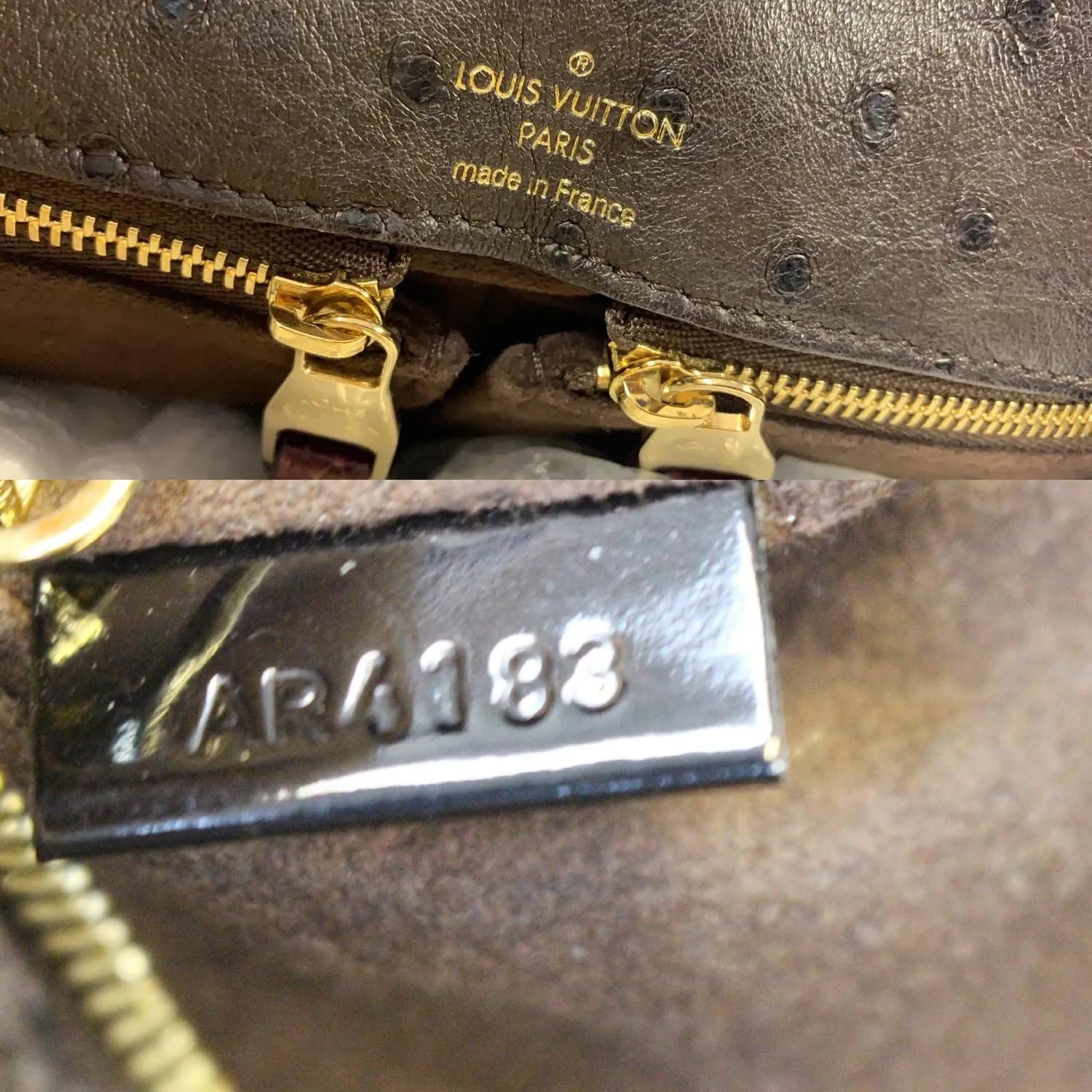 LOUIS VUITTON Etoile GM Exotique Monogram Tote Shoulder Bag Brown