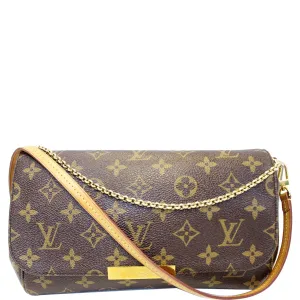 LOUIS VUITTON Favorite MM Monogram Canvas Crossbody Bag