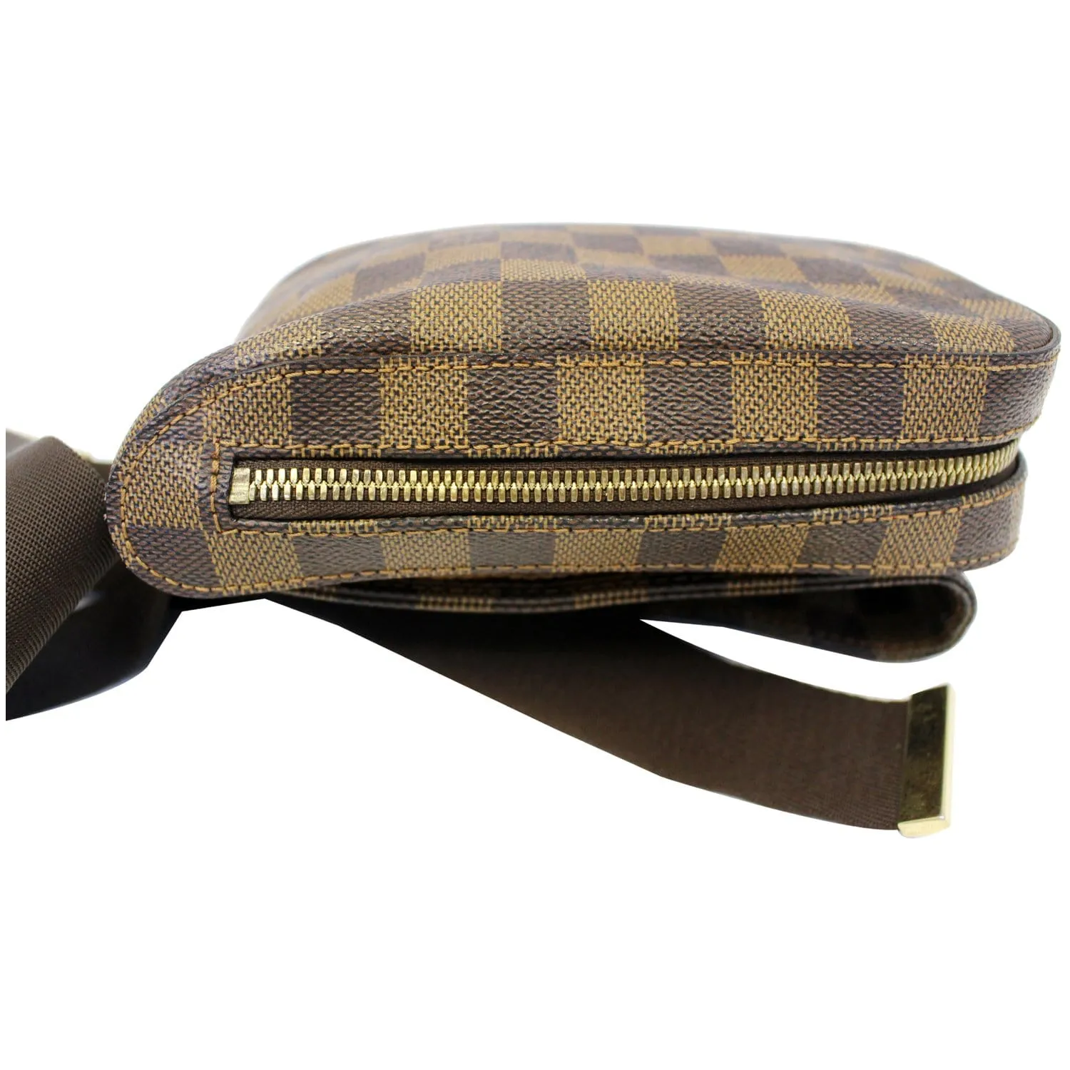 LOUIS VUITTON Geronimos Damier Ebene Hip Bag Brown - Last Call