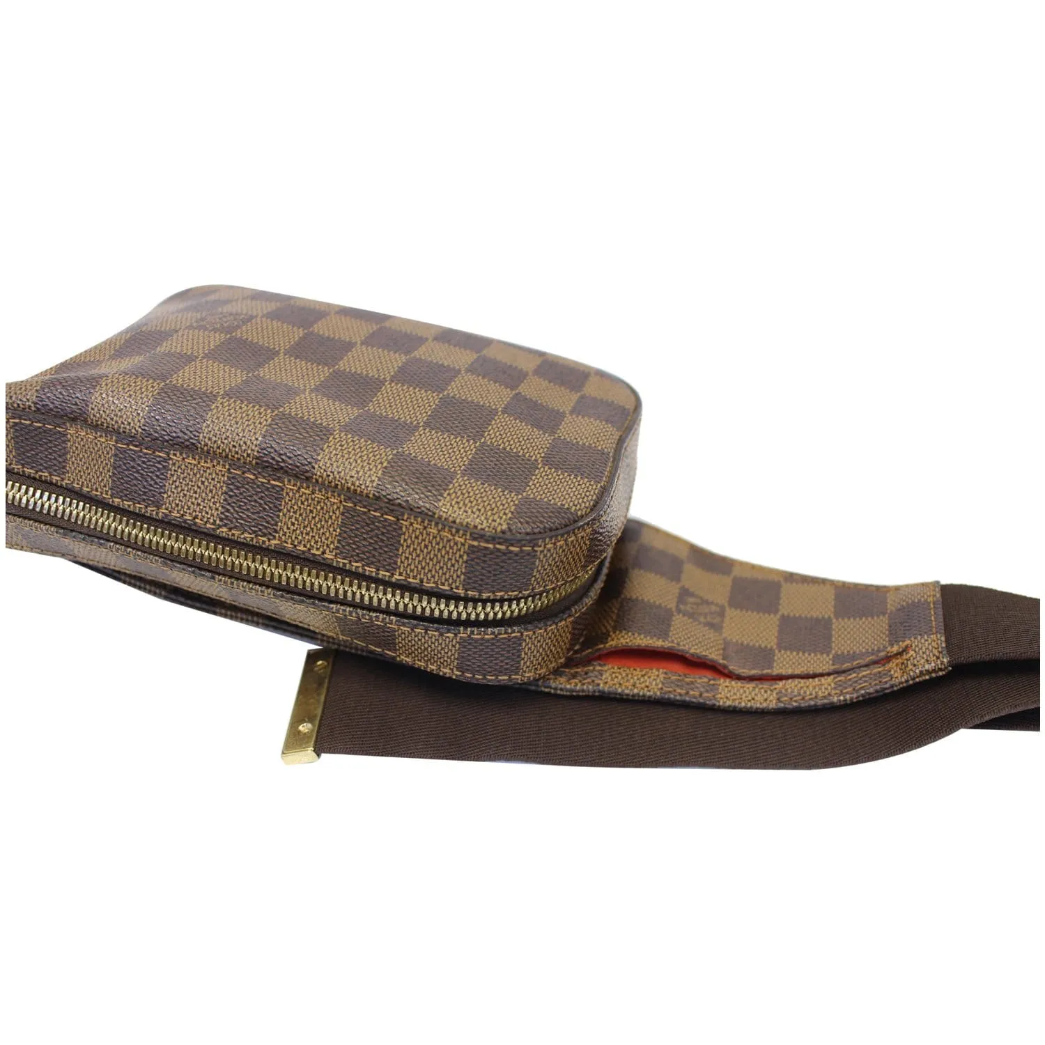 LOUIS VUITTON Geronimos Damier Ebene Hip Bag Brown - Last Call
