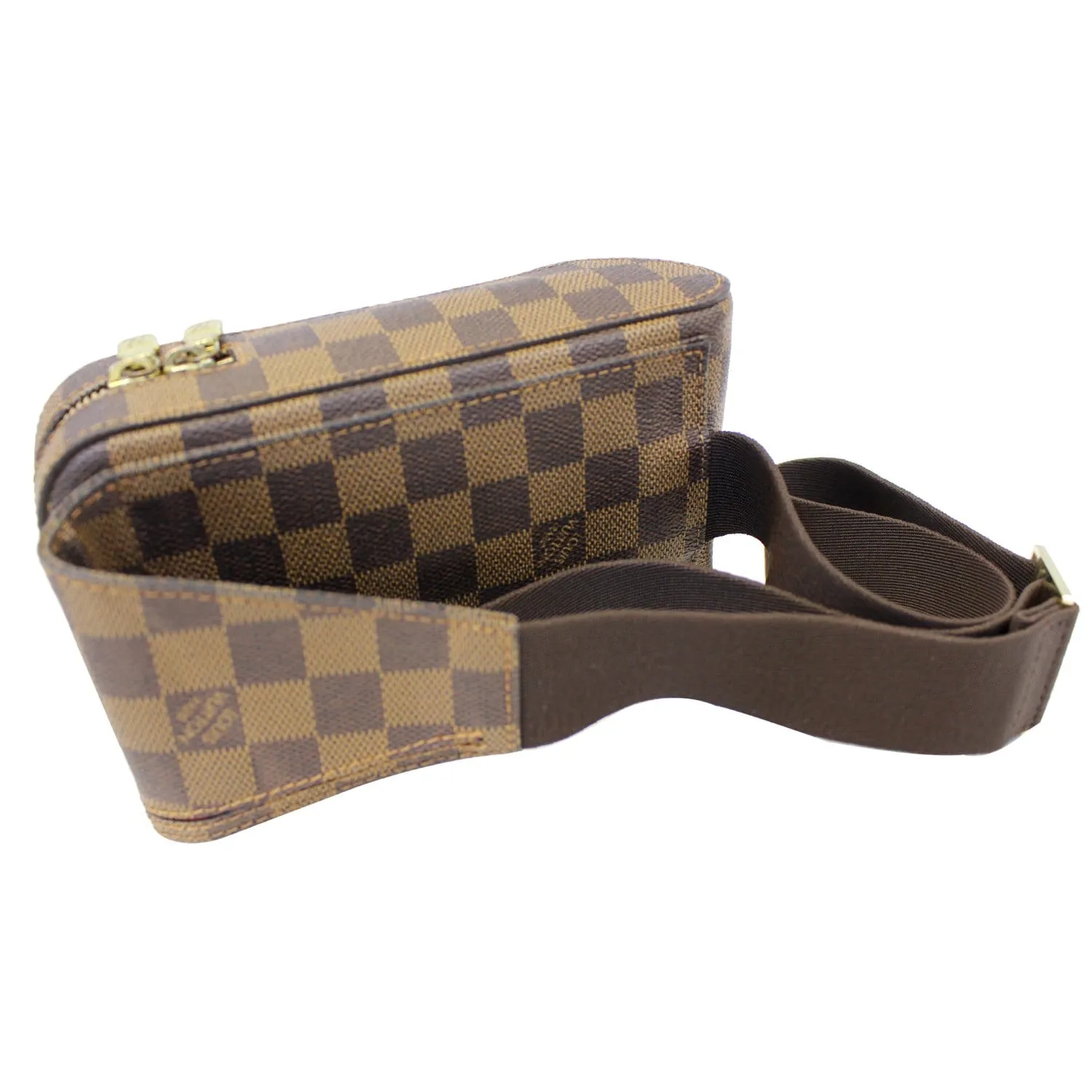 LOUIS VUITTON Geronimos Damier Ebene Hip Bag Brown - Last Call