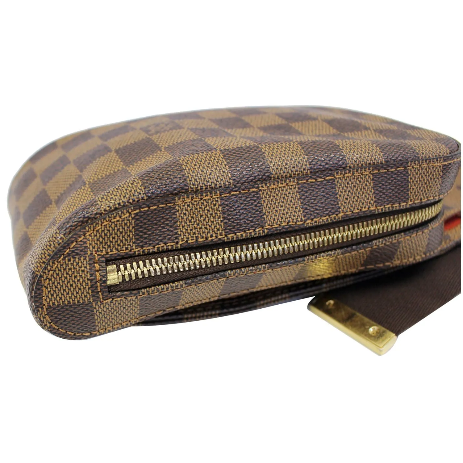 LOUIS VUITTON Geronimos Damier Ebene Hip Bag Brown - Last Call