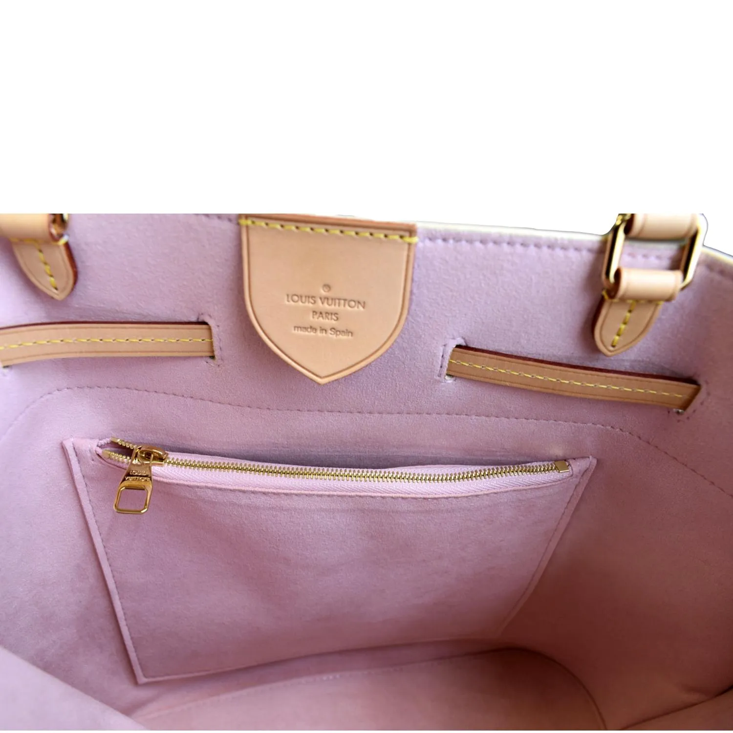 LOUIS VUITTON Girolata Damier Azur Shoulder Bag White