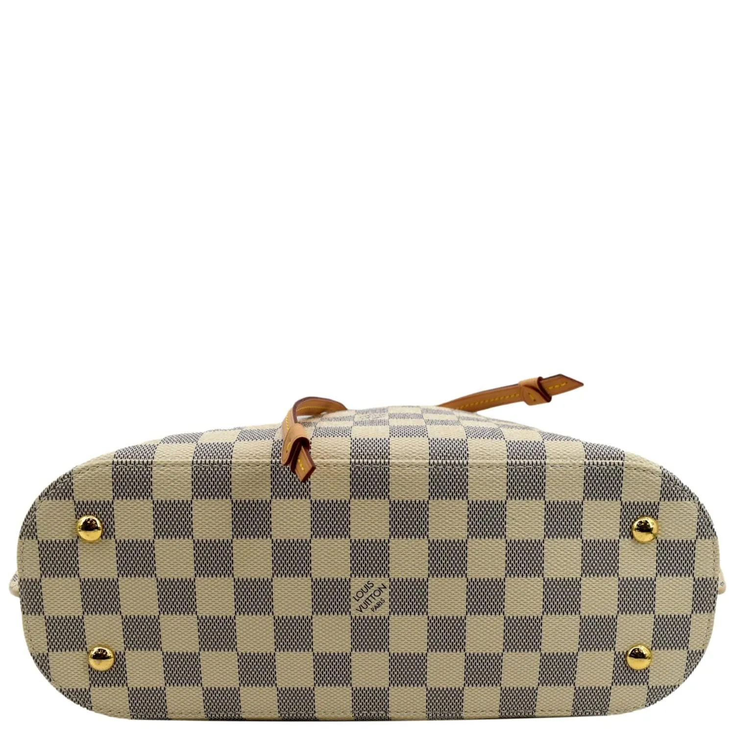 LOUIS VUITTON Girolata Damier Azur Shoulder Bag White