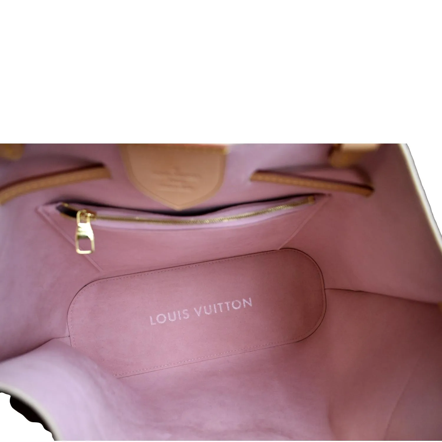 LOUIS VUITTON Girolata Damier Azur Shoulder Bag White