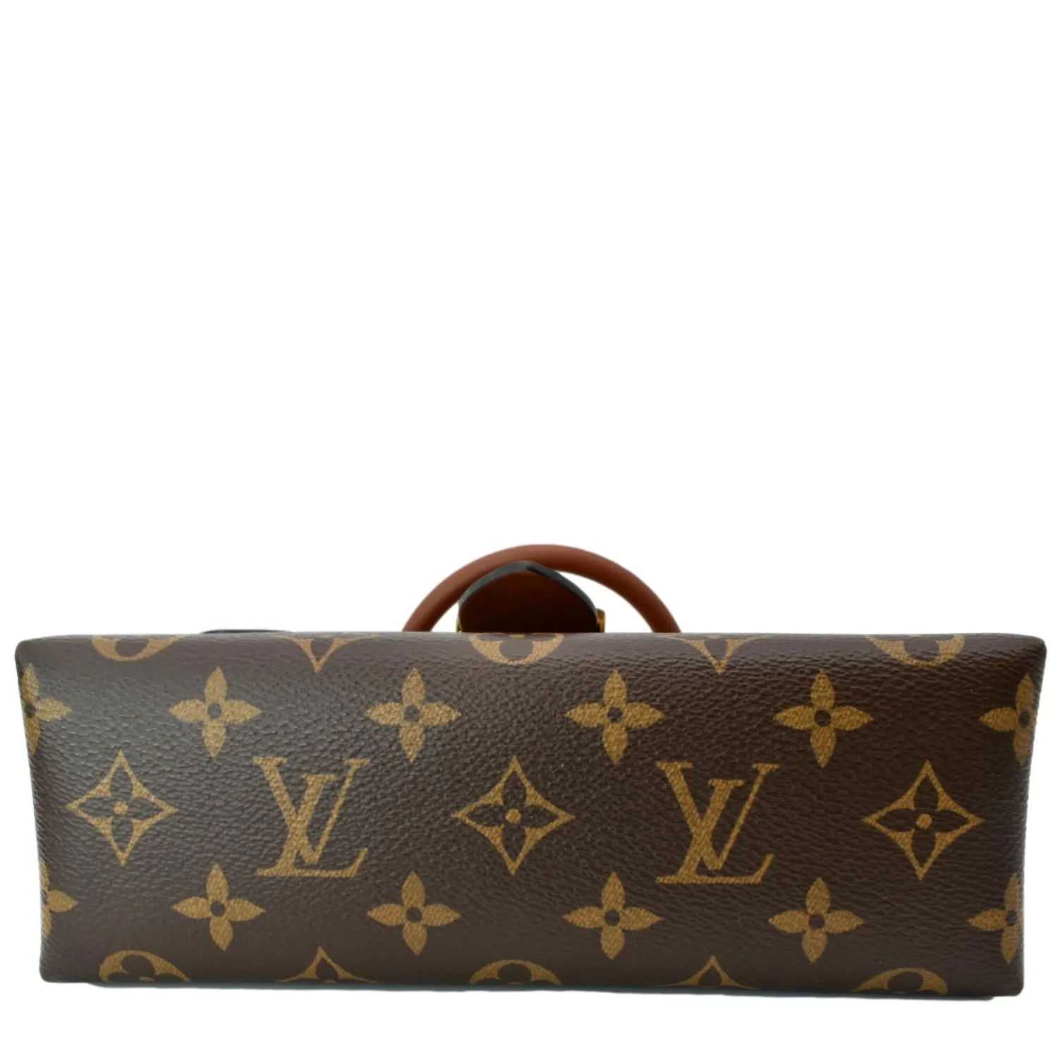 LOUIS VUITTON Locky BB Monogram Canvas Crossbody Bag Caramel