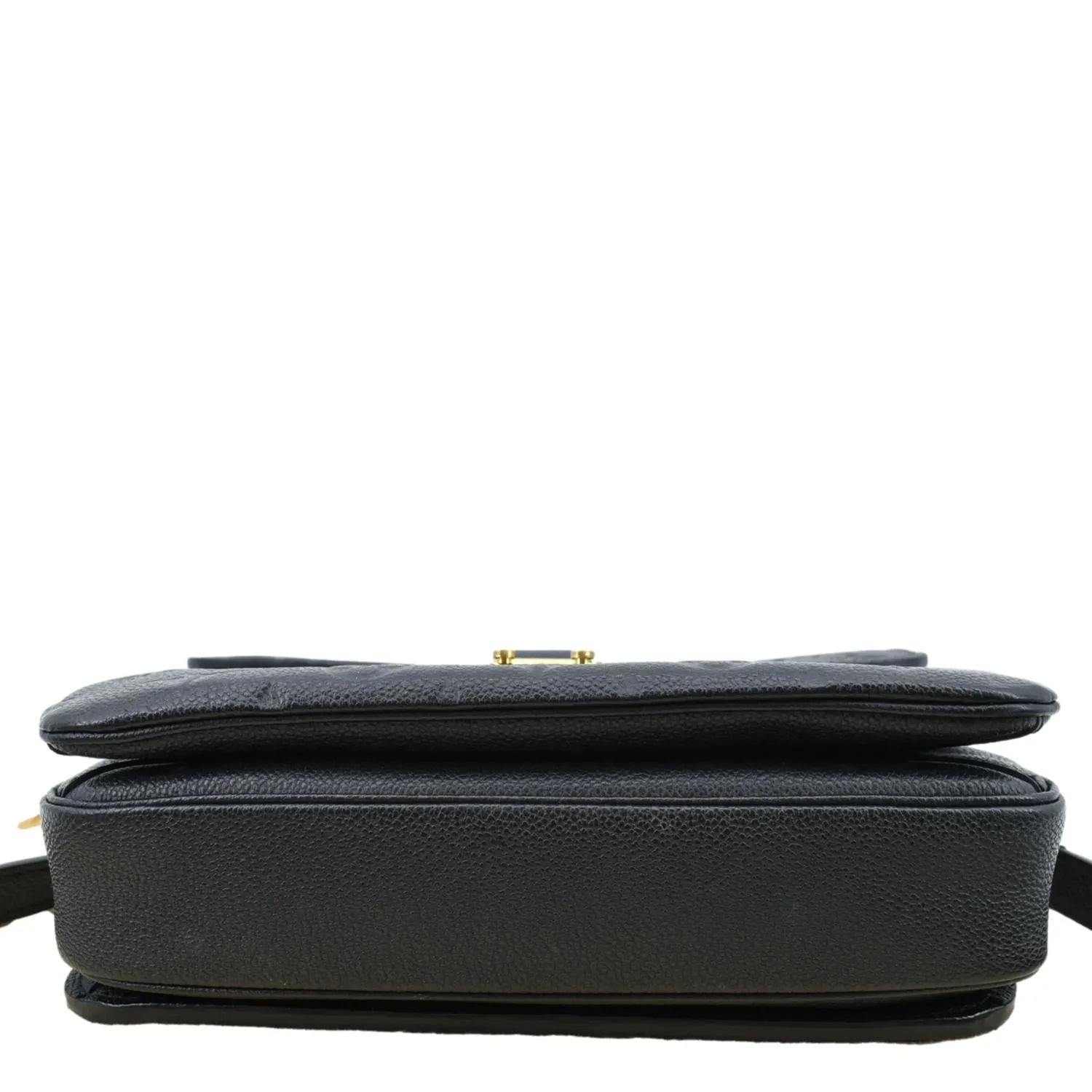 LOUIS VUITTON Metis Pochette Empreinte Leather Crossbody Bag Black