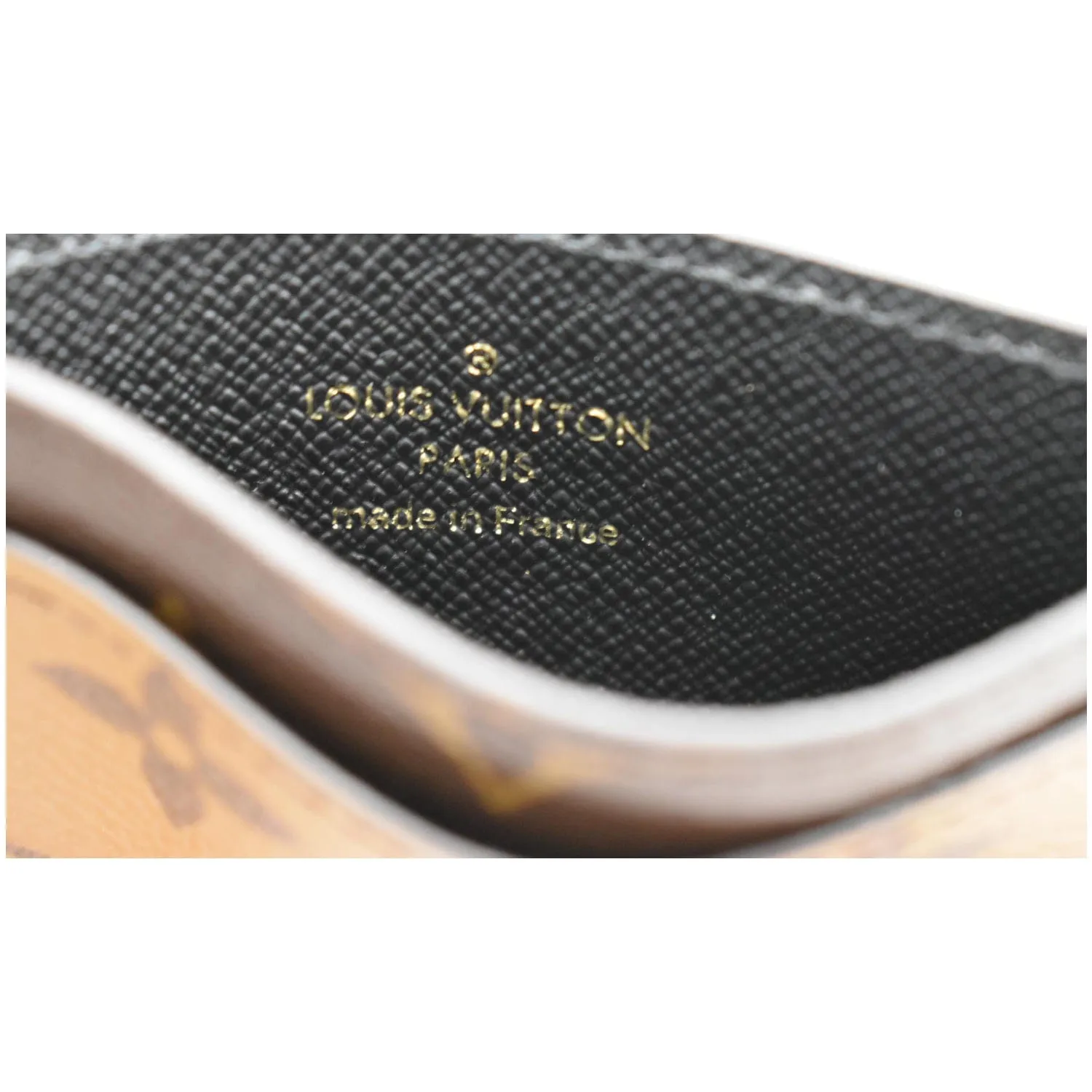 LOUIS VUITTON Metis Pochette Reverse Monogram Canvas Crossbody Bag Brown