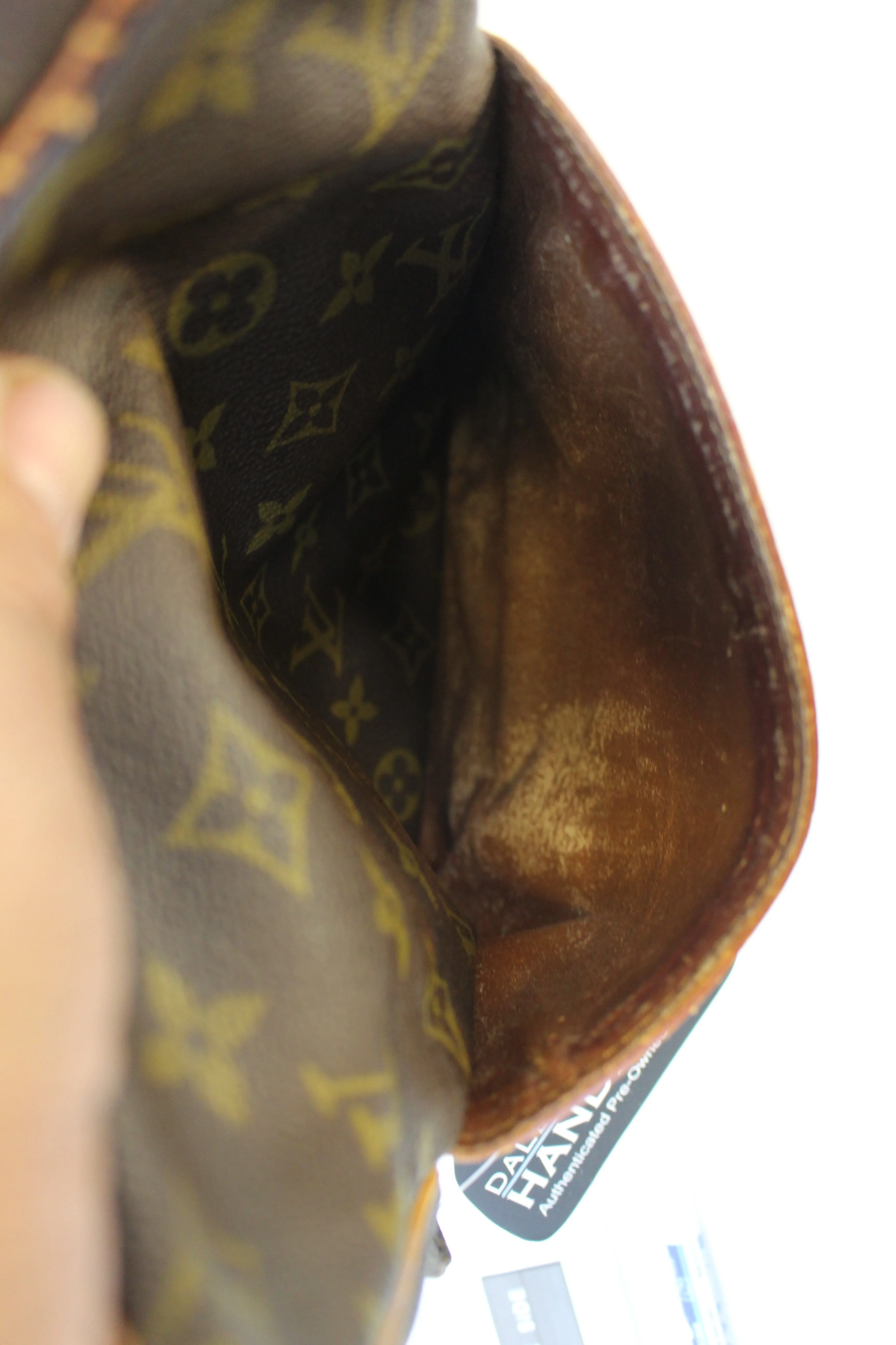LOUIS VUITTON Monogram Canvas Danube Crossbody bag