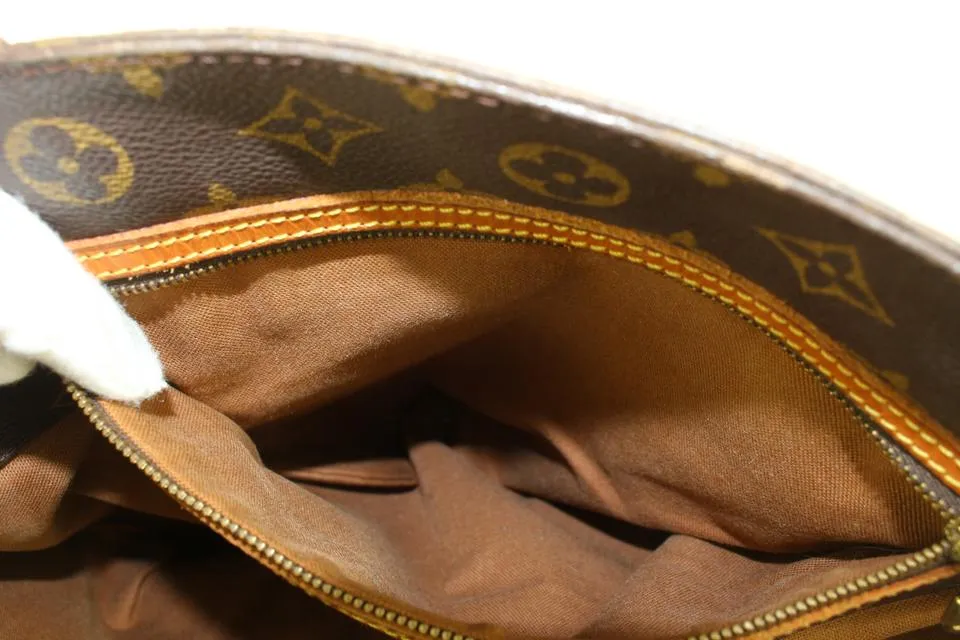 Louis Vuitton Monogram Sac Shopping Tote Bag 7LZ1019