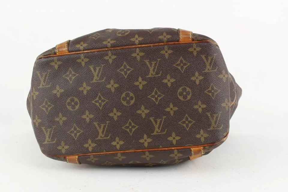 Louis Vuitton Monogram Sac Shopping Tote Bag 7LZ1019