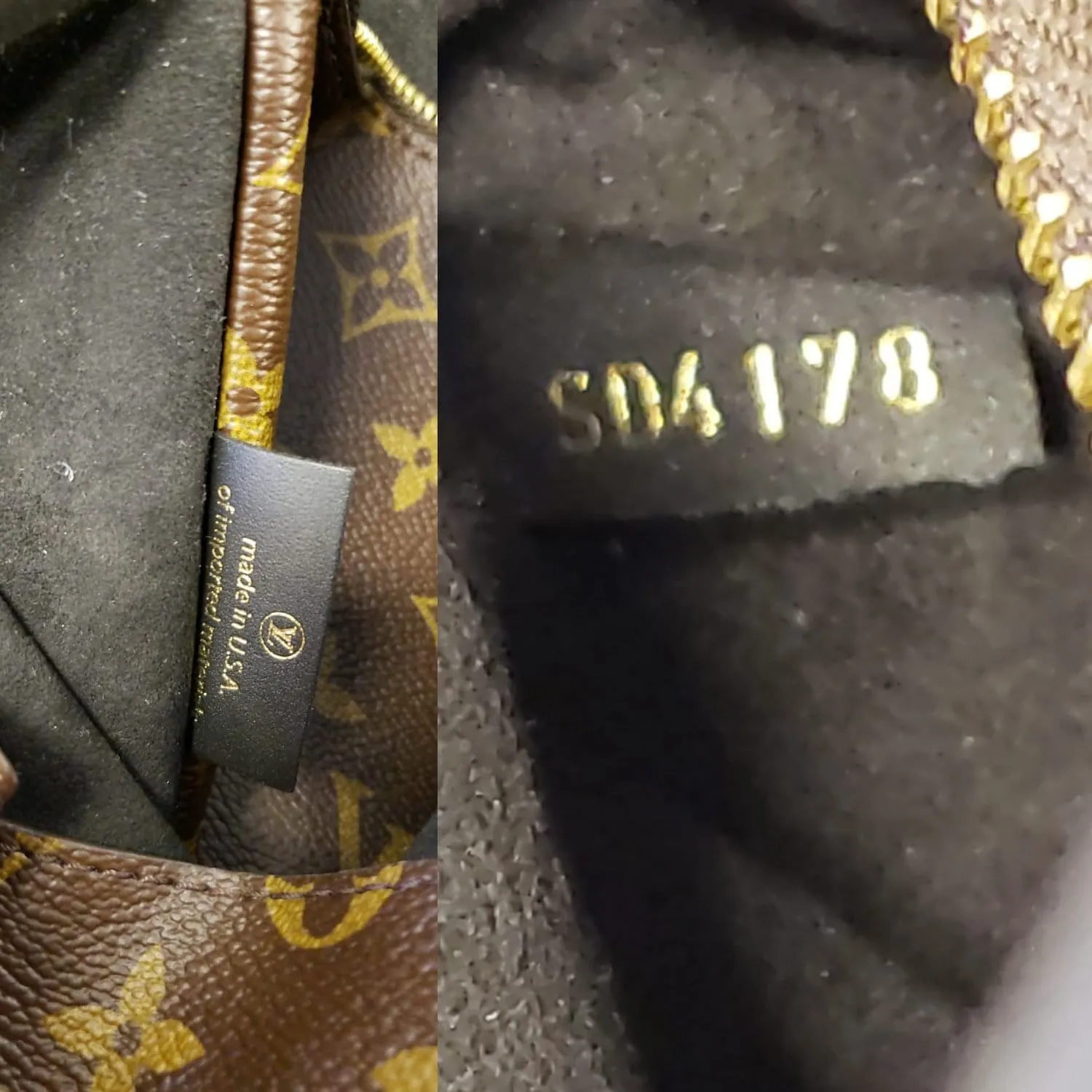 LOUIS VUITTON Neonoe Monogram Canvas Shoulder Bag Black