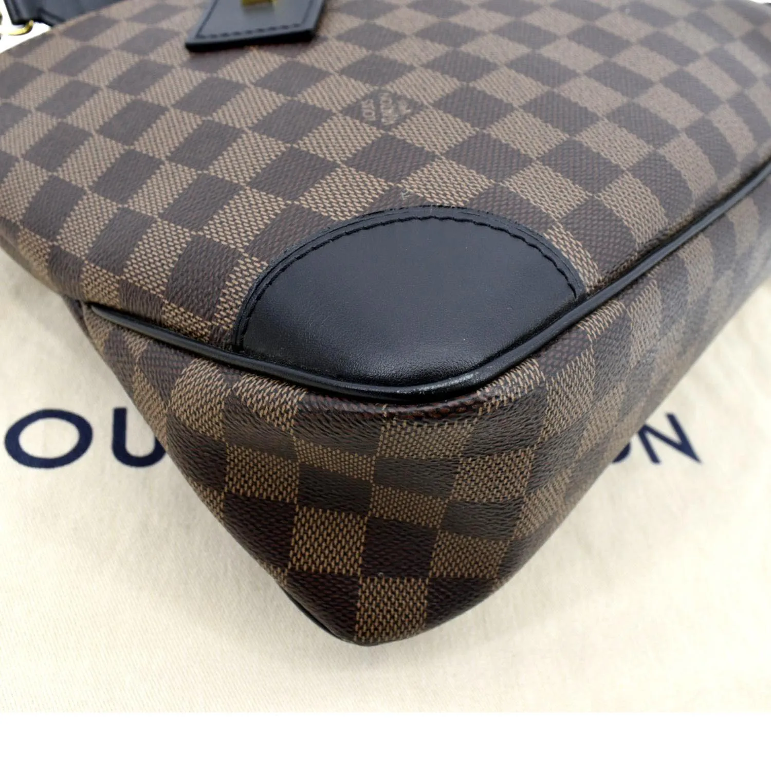 LOUIS VUITTON Odeon PM Monogram Canvas Crossbody Bag Brown