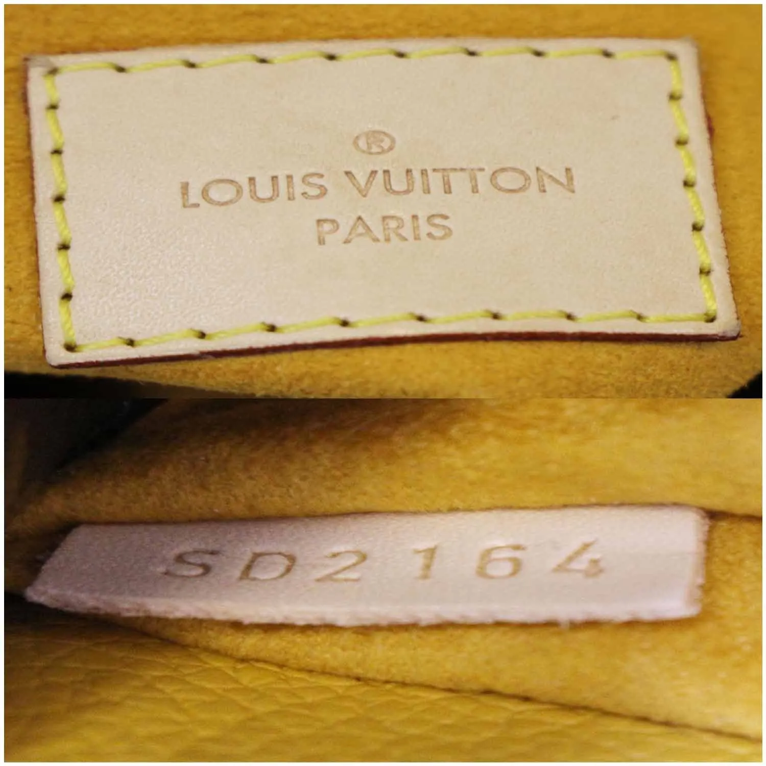 LOUIS VUITTON Pallas BB Monogram Canvas Shoulder Crossbody Bag Brown