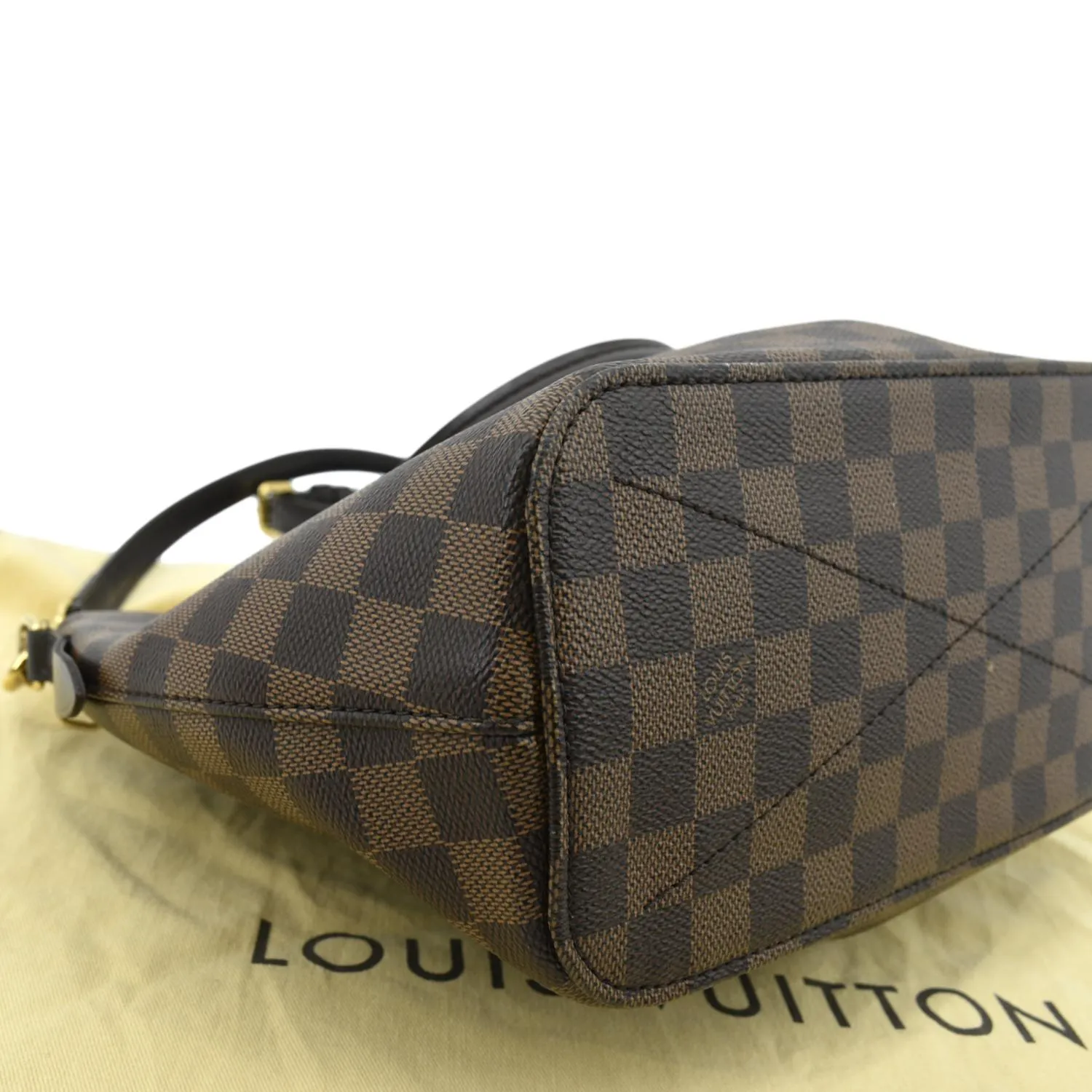 LOUIS VUITTON Siena PM Damier Ebene Shoulder Bag Brown