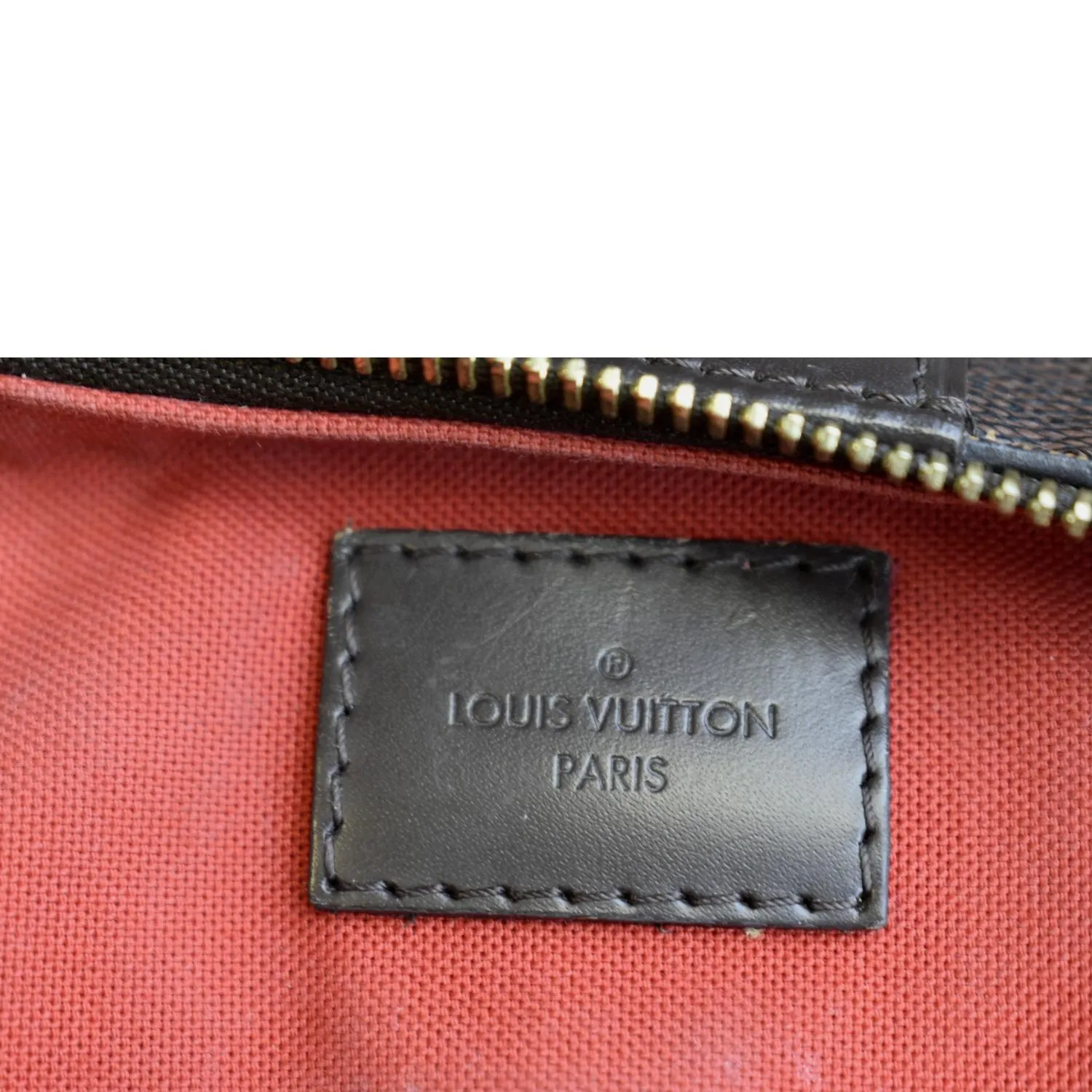 LOUIS VUITTON Siena PM Damier Ebene Shoulder Bag Brown