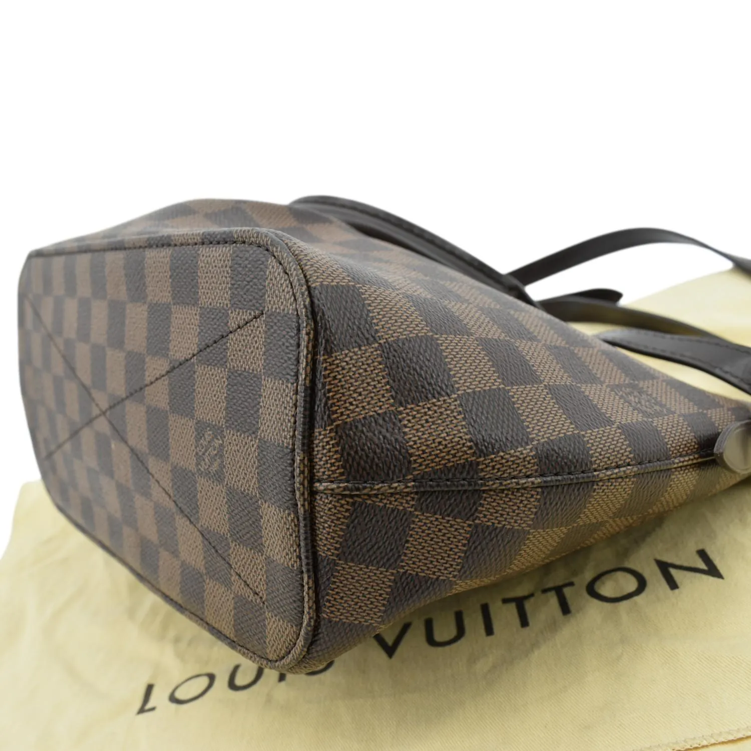 LOUIS VUITTON Siena PM Damier Ebene Shoulder Bag Brown
