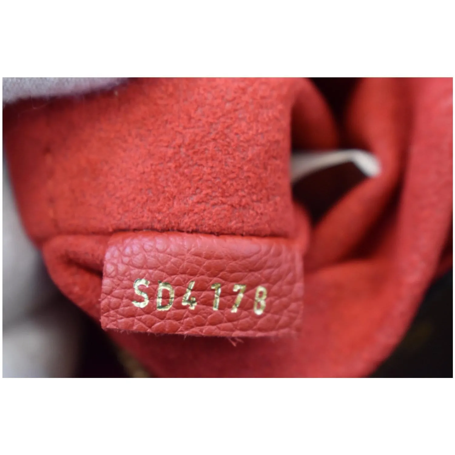 LOUIS VUITTON Surene MM Monogram Canvas Shoulder Bag Cerise