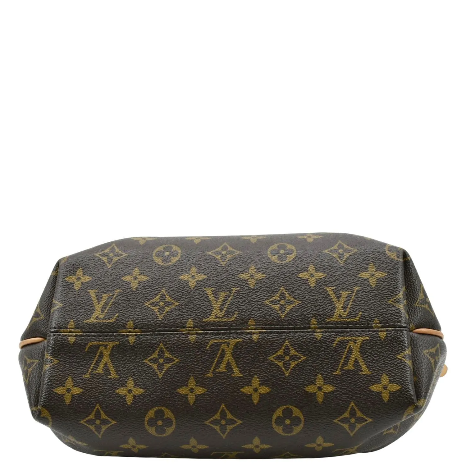 LOUIS VUITTON Turenne PM Monogram Canvas Shoulder Bag Brown
