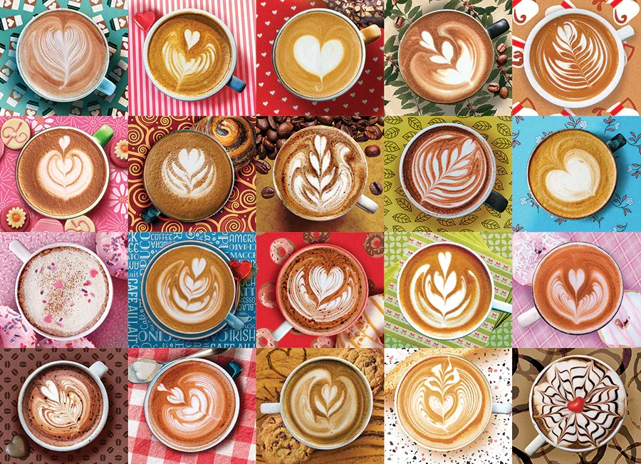 Love You A Latte 500pc Compact Puzzle