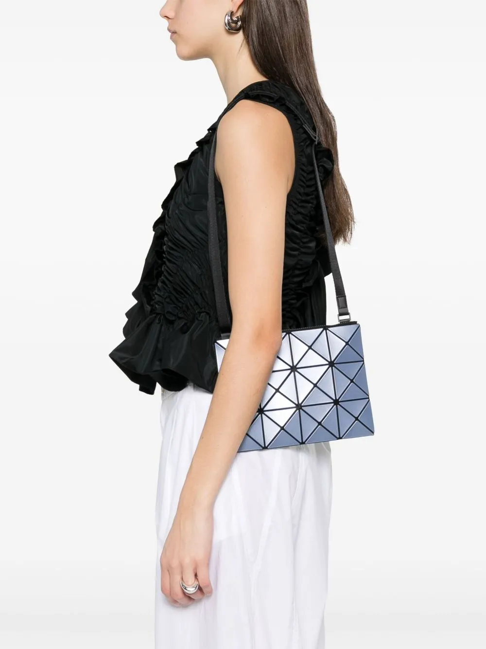 Lucent color crossbody bag