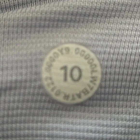 Lululemon Hotty Hot High-Rise Lined Short 2.5&quot; - 10 Gravel Dust Pastel Blue