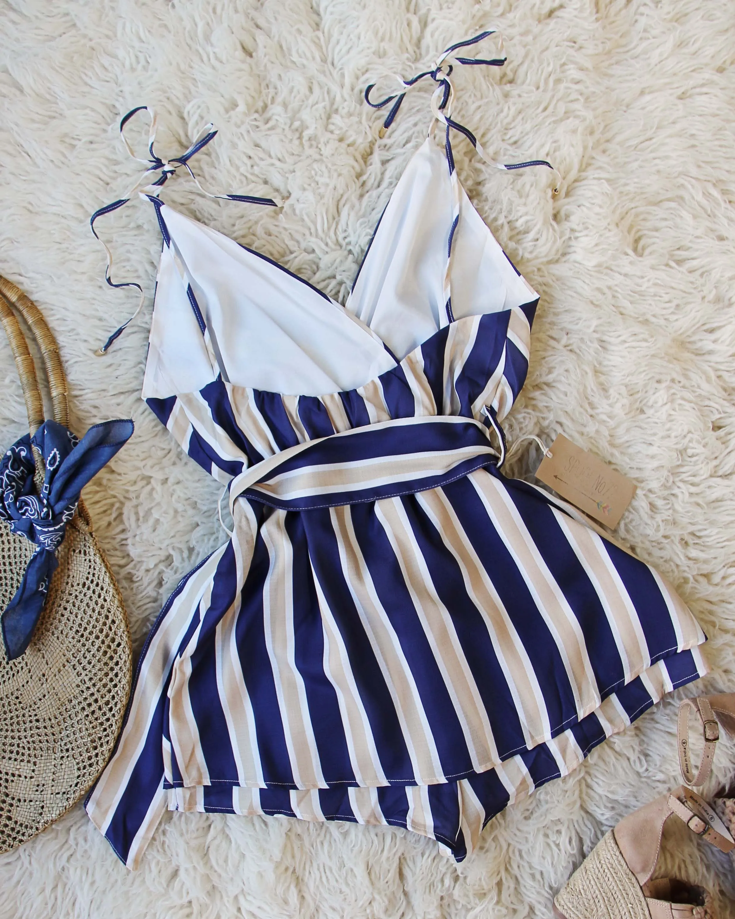 Lyon Stripe Romper