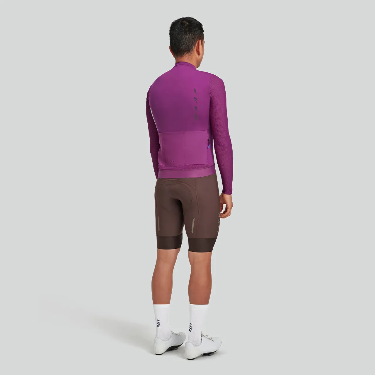 MAAP Evade Pro Base LS Jersey 2.0 - Violet