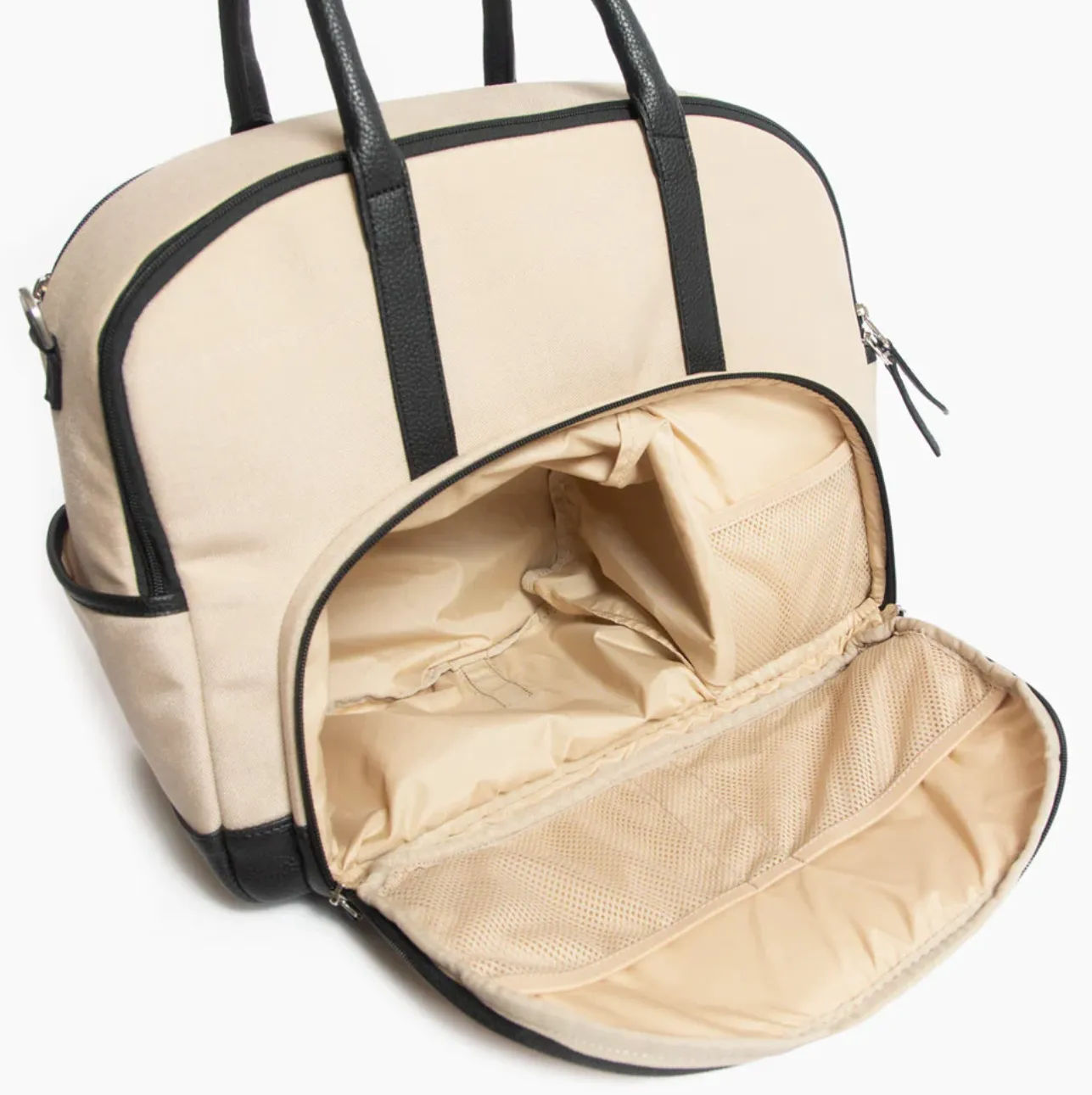Marseille Breast Pump Bag - Latte